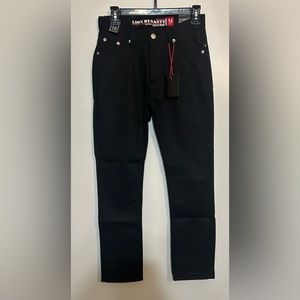 002 PNTS: Lion Dynasty denim jeans size 14